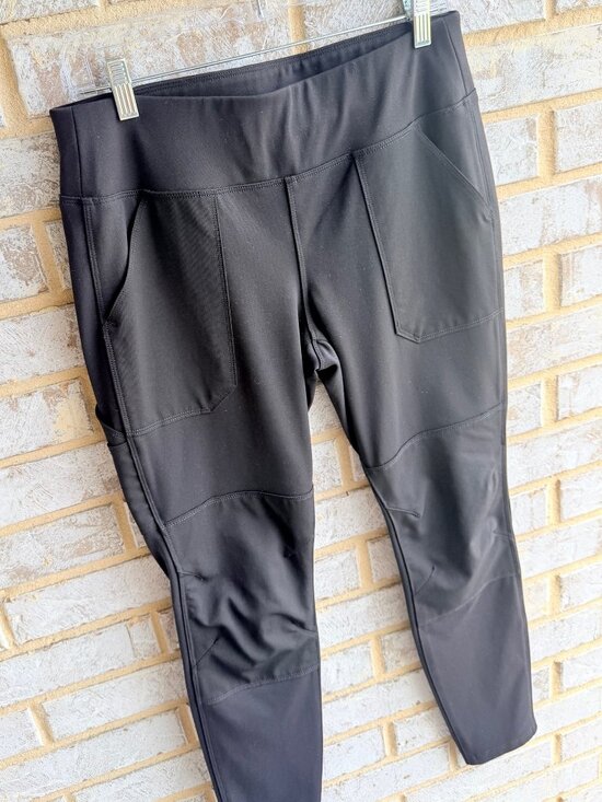 Carhartt Pants - Carhartt Black Women's Force Fitted Midweight Utility Leggings Women's Size M